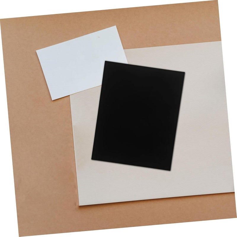 Cabilock 5pcs Black Anodized Aluminum Engraving Plates Mirror Finish Sublimation Blanks - Image 5